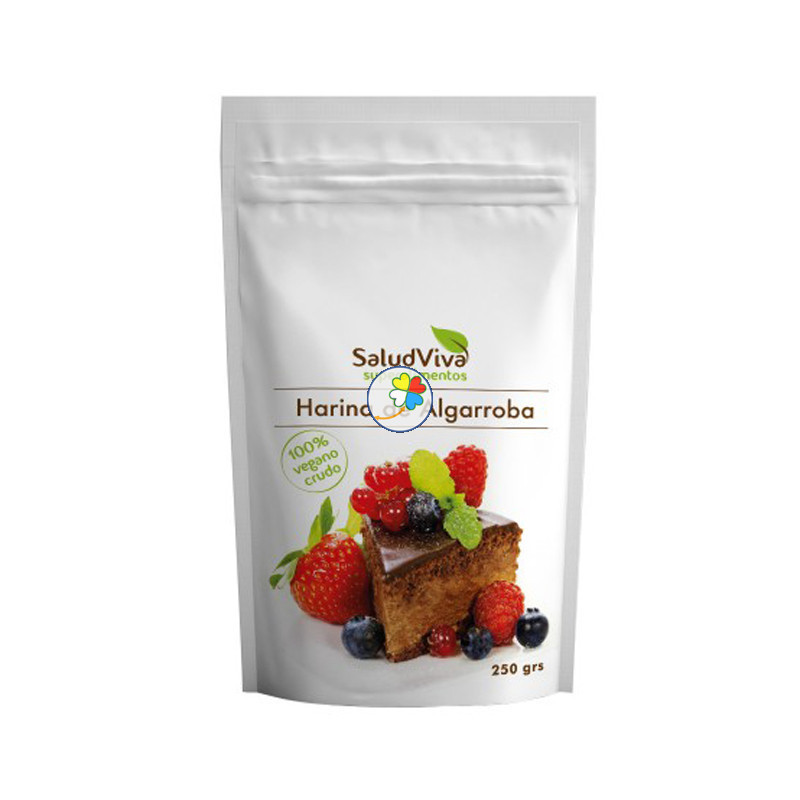 HARINA DE ALGARROBA ECO 250G SALUD VIVA HARINA DE ALGARROBA ECO 250G SALUD VIVA