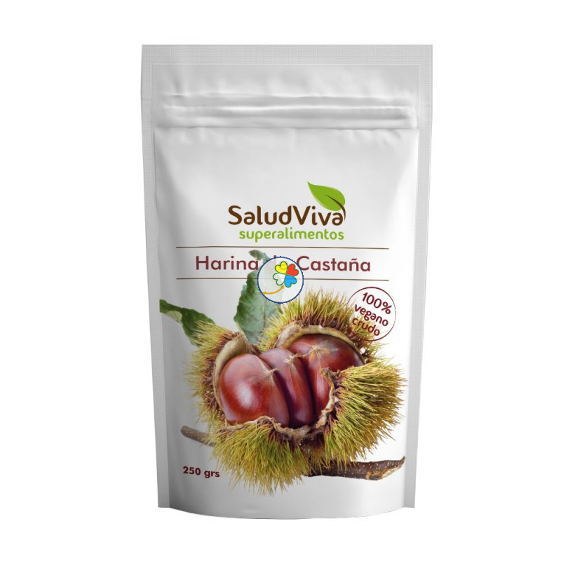 HARINA DE CASTAÑA 250G SALUD VIVA HARINA DE CASTAÑA 250G SALUD VIVA