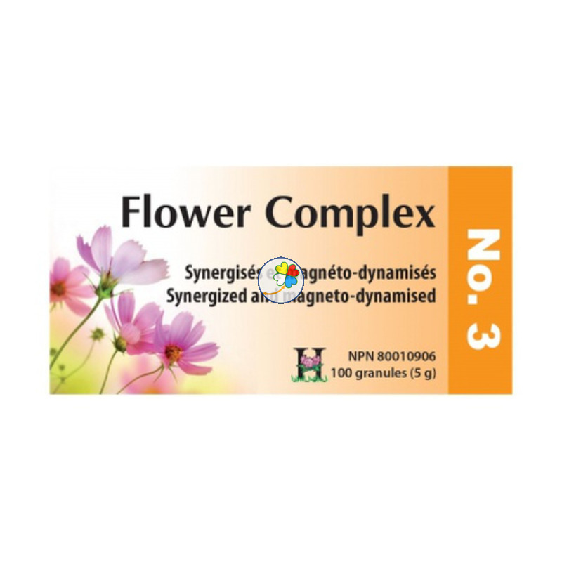 FLOWER COMPLEX Nº 3 HIPERSENSIBILIDAD 5G 100 GRÁNULOS HOLISTICA FLOWER COMPLEX Nº 3 HIPERSENSIBILIDAD 5G 100 GRÁNULOS HOLISTICA