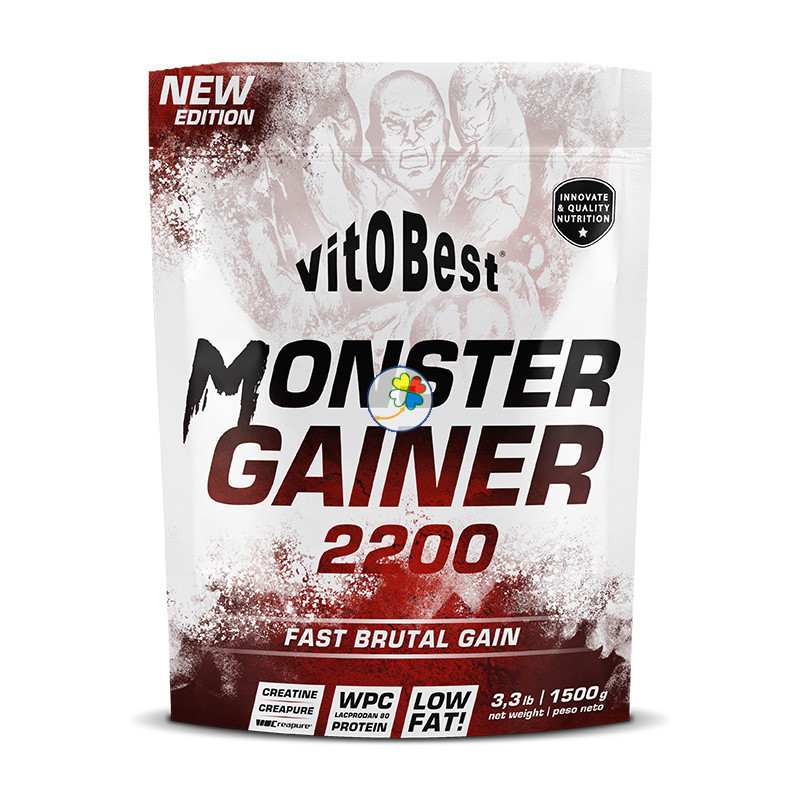 MONSTER GAINER 2200 GALLETA 1,5KG VIT.O.BEST MONSTER GAINER 2200 GALLETA 1,5KG VIT.O.BEST