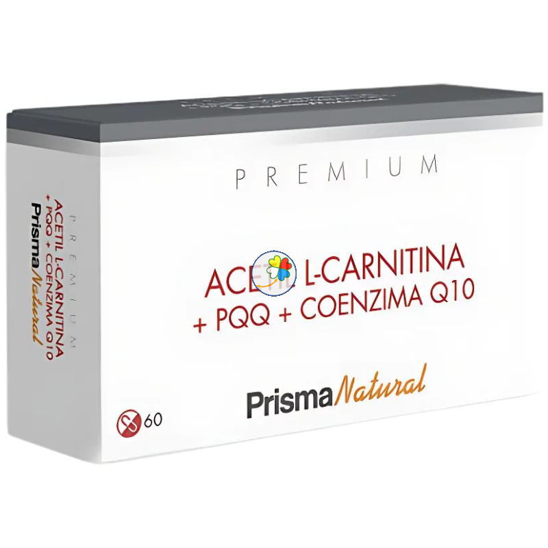 ACETIL L-CARNITINA+PQQ+COENZIMA Q10 60 CÁPSULAS PRISMA NATURAL