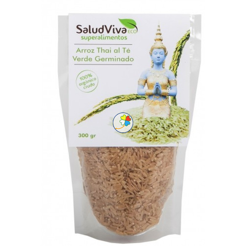 ARROZ THAI AL TE VERDE GERMINADO 300G SALUD VIVA ARROZ THAI AL TE VERDE GERMINADO 300G SALUD VIVA