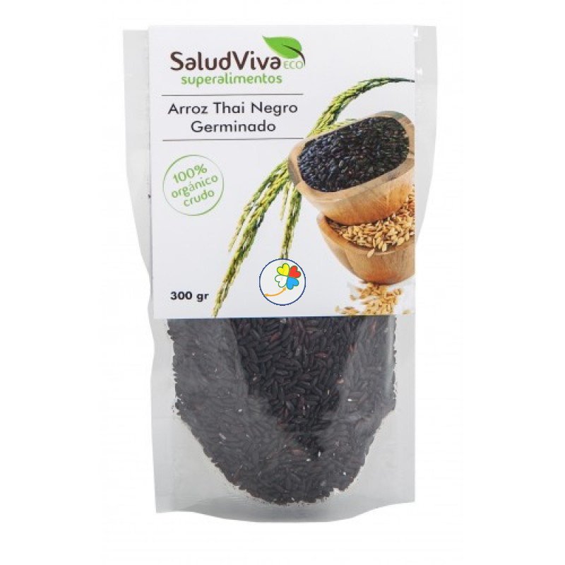 ARROZ THAI NEGRO GERMINADO 300Gr. SALUD VIVA ARROZ THAI NEGRO GERMINADO 300Gr. SALUD VIVA