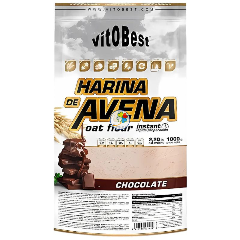 HARINA DE AVENA 1Kg. CHOCOLATE VIT.O.BEST HARINA DE AVENA 1Kg. CHOCOLATE VIT.O.BEST