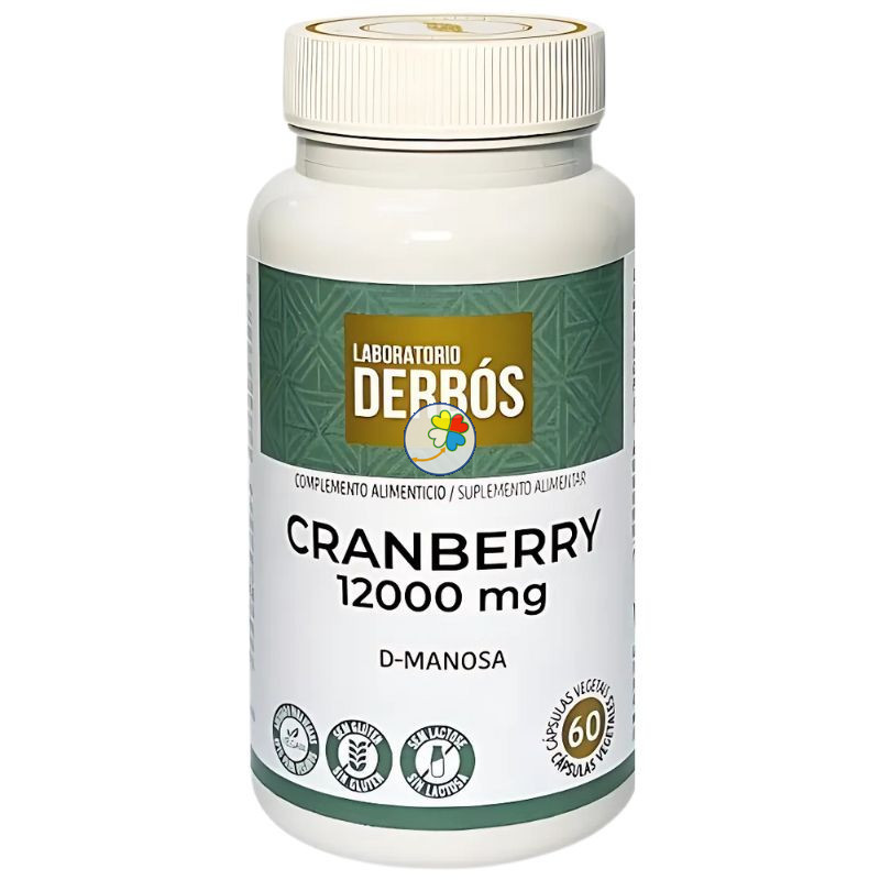 CRANBERRY 12000MG 60 CÁPSULAS VEGETALES DERBÓS CRANBERRY 12000MG 60 CÁPSULAS VEGETALES DERBÓS