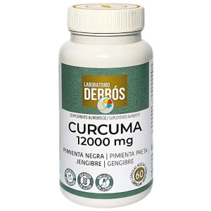 CÚRCUMA 12000MG 60 CÁPSULAS VEGETALES DERBÓS