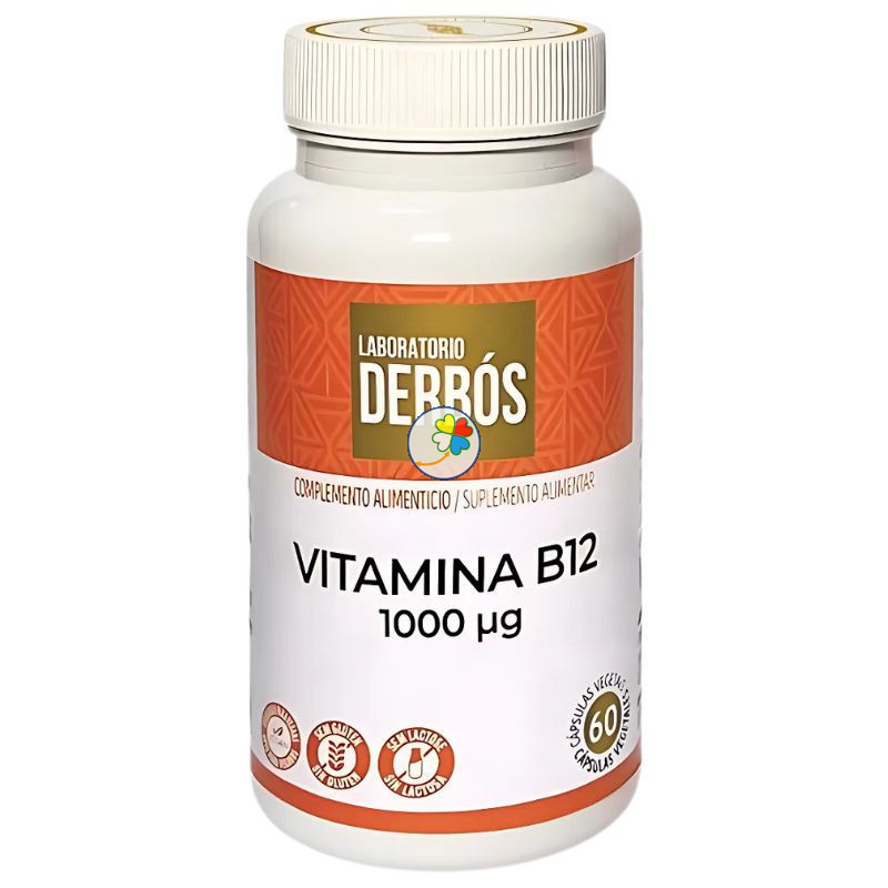 VITAMINA B12 1000µG 60 CÁPSULAS VEGETALES DERBÓS VITAMINA B12 1000µG 60 CÁPSULAS VEGETALES DERBÓS