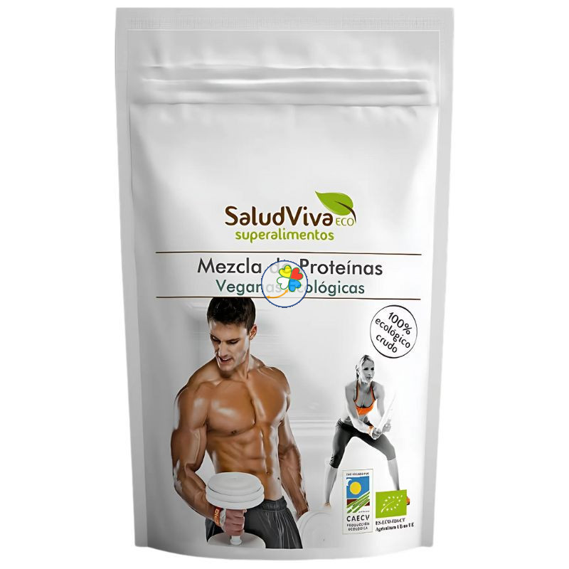 MEZCLA DE PROTEÍNAS VEGANAS ECO 250G SALUD VIVA MEZCLA DE PROTEÍNAS VEGANAS ECO 250G SALUD VIVA