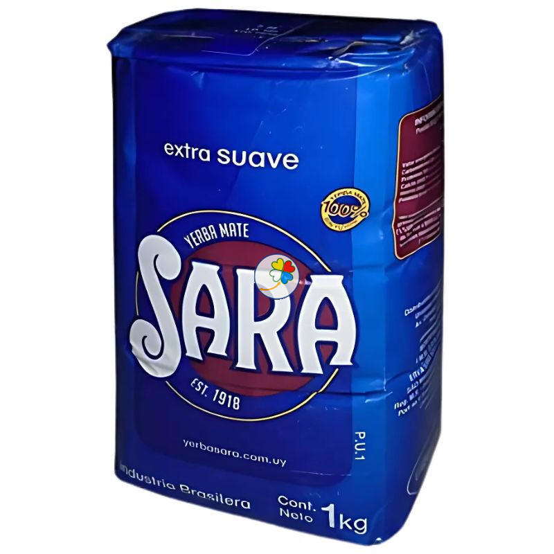 YERBA MATE SUAVE AZUL 1KG SARA