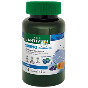SUEÑO GUMMIES 60 GOMINOLAS MASTICABLES SANTIVERI