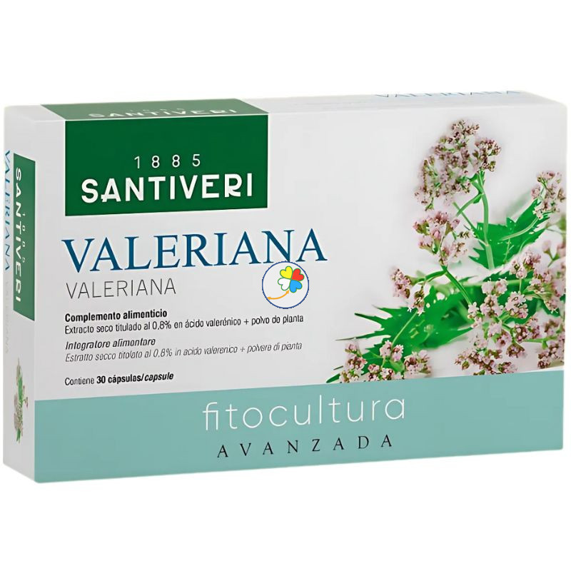 PLANTAS FIT VALERIANA 30 CÁPSULAS SANTIVERI PLANTAS FIT VALERIANA 30 CÁPSULAS SANTIVERI