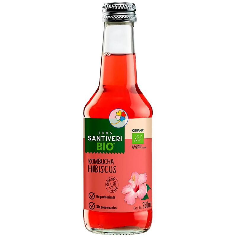 KOMBUCHA DE HIBISCUS BIO 250ML SANTIVERI