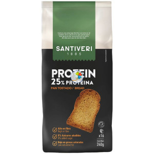 PAN TOSTADO PROTEIN 240G SANTIVERI