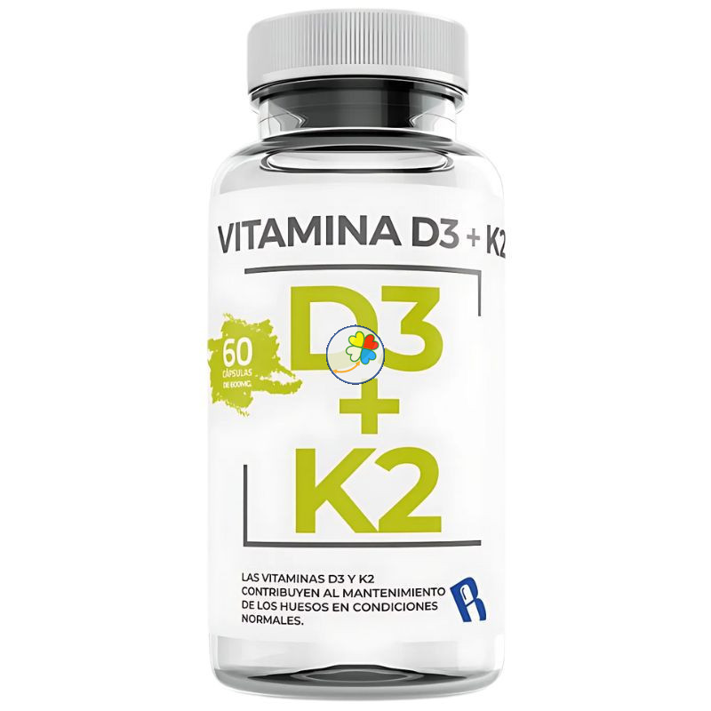 VITAMINA D3+K2 60 CÁPSULAS BEQUISA VITAMINA D3+K2 60 CÁPSULAS BEQUISA