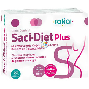 SLINE CONTROL SACI-DIET PLUS 60 CÁPSULAS VEGETALES SAKAI