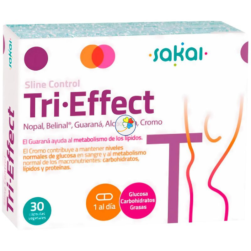 SLINE CONTROL TRIEFFECT 30 CÁPSULAS VEGETALES SAKAI SLINE CONTROL TRIEFFECT 30 CÁPSULAS VEGETALES SAKAI