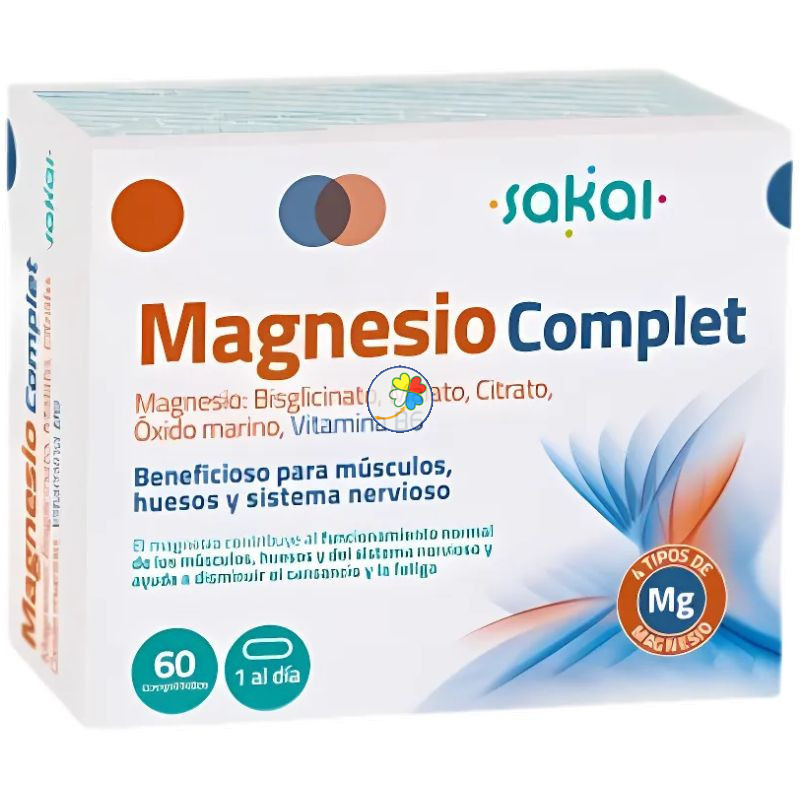 MAGNESIO COMPLET 60 COMPRIMIDOS SAKAI