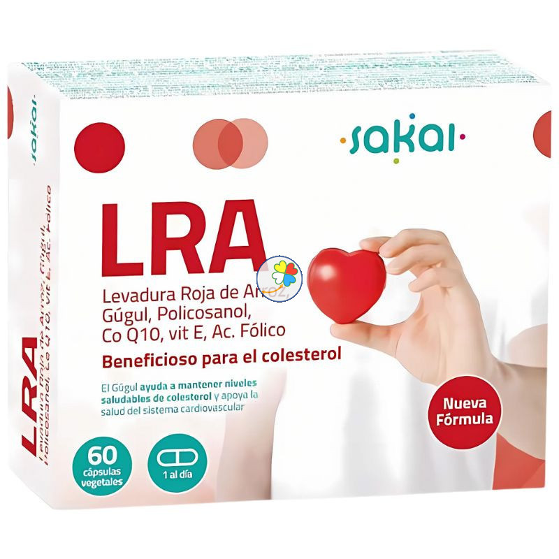LEVADURA ROJA DE ARROZ 60 CÁPSULAS VEGETALES SAKAI