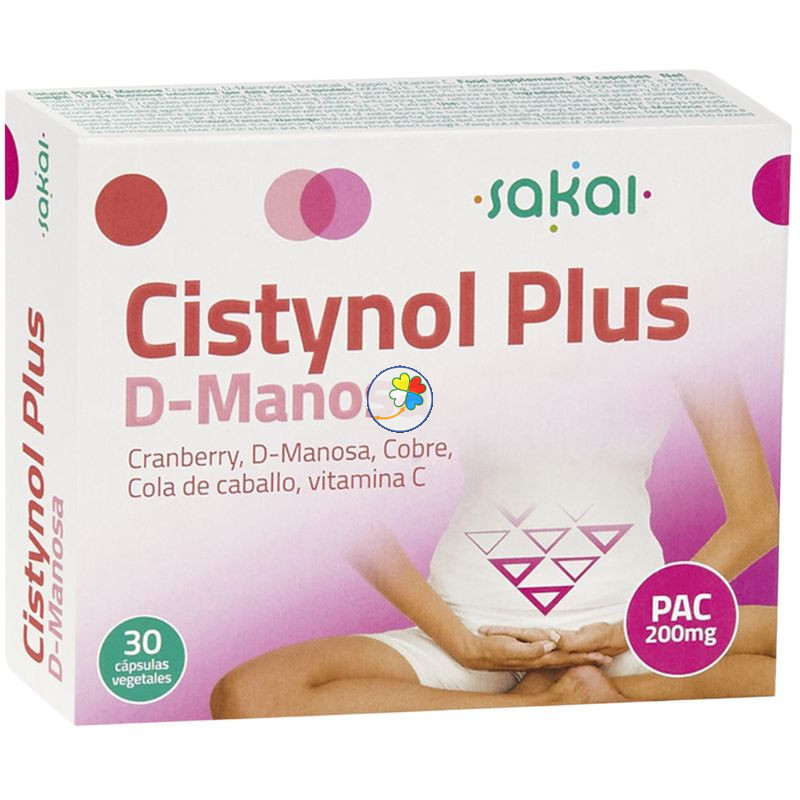 CISTYNOL MANOSA PLUS 30 CÁPSULAS VEGETALES SAKAI CISTYNOL MANOSA PLUS 30 CÁPSULAS VEGETALES SAKAI