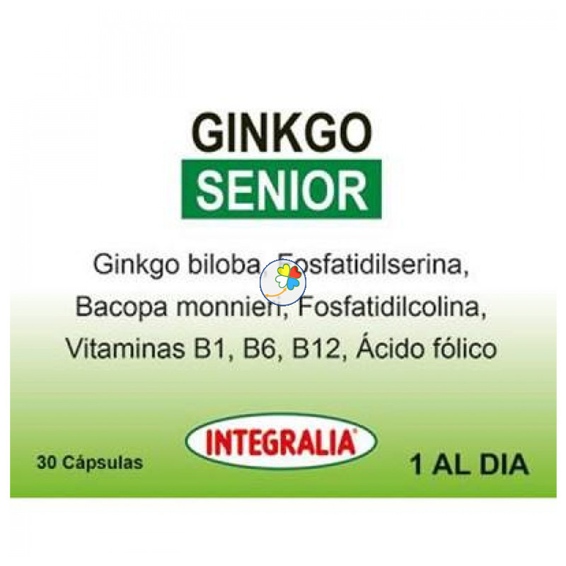 GINKGO SENIOR 30 CAPSULAS INTEGRALIA GINKGO SENIOR 30 CAPSULAS INTEGRALIA
