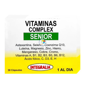 VITAMINAS COMPLEX SENIOR 30 CAPSULAS INTEGRALIA