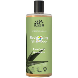 CHAMPÚ REVITALIZANTE DE ALOE VERA CABELLO NORMAL 500ML URTEKRAM