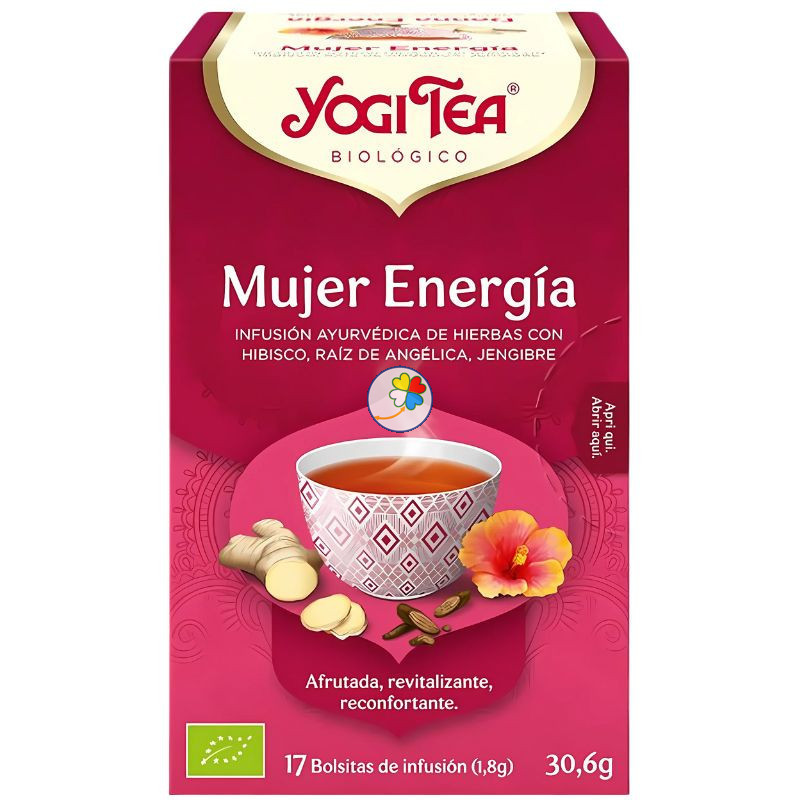 MUJER ENERGÍA 17 FILTROS YOGI TEA MUJER ENERGÍA 17 FILTROS YOGI TEA