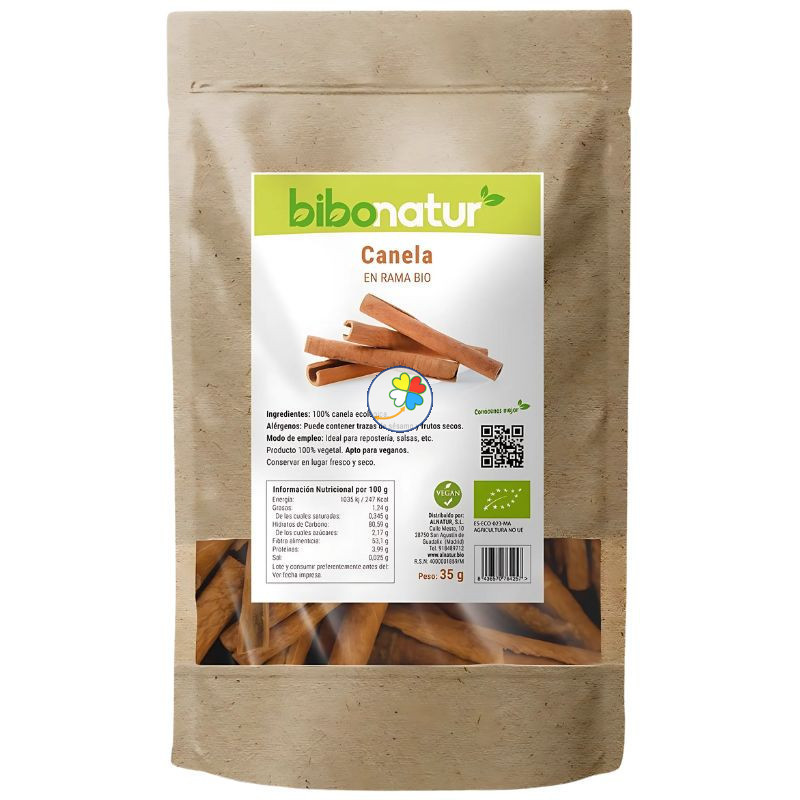 CANELA EN RAMA BIO 35G BIBONATUR CANELA EN RAMA BIO 35G BIBONATUR