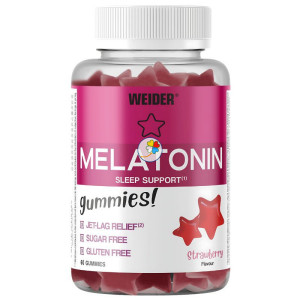GUMMIES MELATONINA DE FRESA 60 GOMINOLAS WEIDER