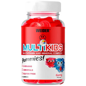 GUMMIES MULTIKIDS 50 GOMINOLAS WEIDER