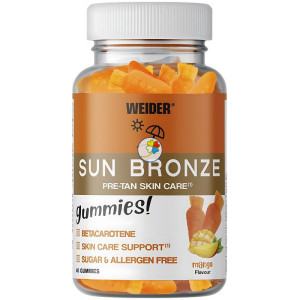 GUMMIES SUN BRONZE 40 GOMINOLAS WEIDER