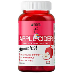 GUMMIES VINAGRE DE MANZANA 50 GOMINOLAS WEIDER