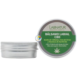 BÁLSAMO LABIAL CON CBD 15ML LABNATUR