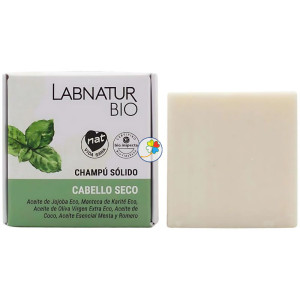 CHAMPÚ SÓLIDO CABELLO SECO BIO 75G LABNATUR