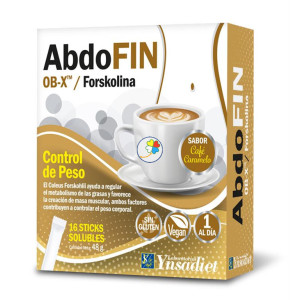 ABDOFIN CAFE CARAMELO CAJA DE 16 STICKS YNSADIET