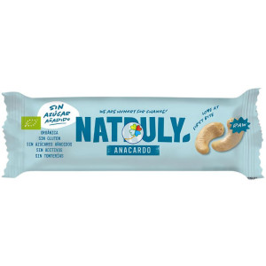 BARRITA ORGÁNICA DE ANACARDOS 40G NATRULY