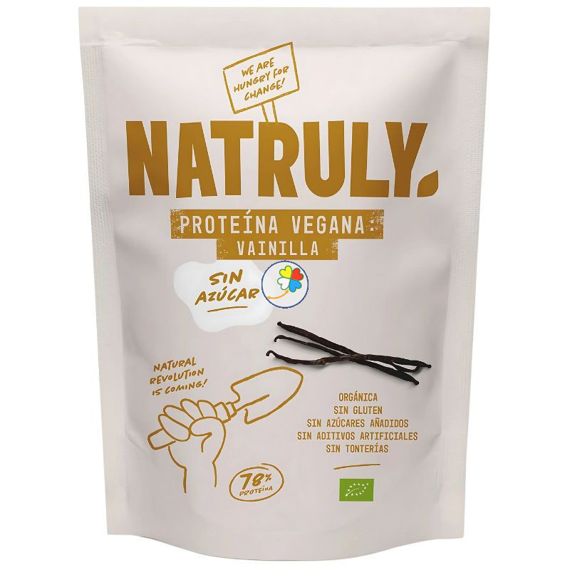 PROTEÍNA VEGANA DE VAINILLA 350G NATRULY