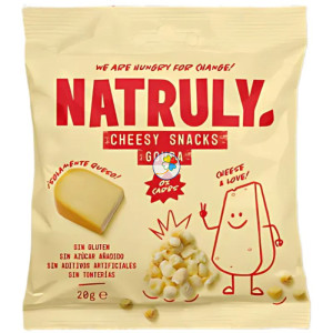 SNACKS DE QUESO GOUDA 20G NATRULY