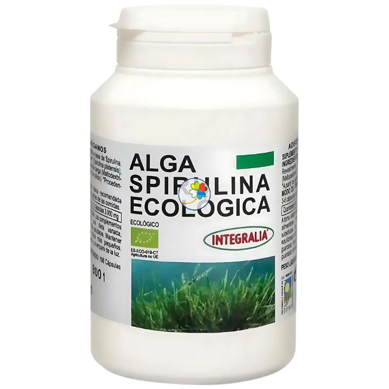 ALGA SPIRULINA ECO 100 CÁPSULAS INTEGRALIA