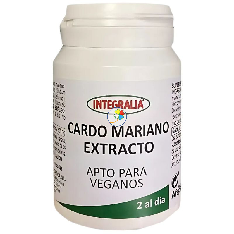 EXTRACTO DE CARDO MARIANO 60 CÁPSULAS INTEGRALIA