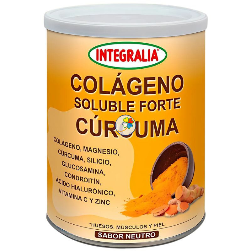COLÁGENO SOLUBLE FORTE CÚRCUMA 300G INTEGRALIA