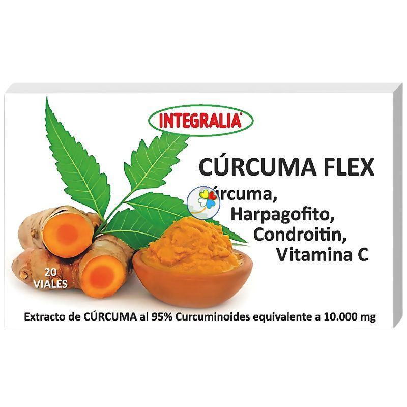 CÚRCUMA FLEX 20 VIALES INTEGRALIA