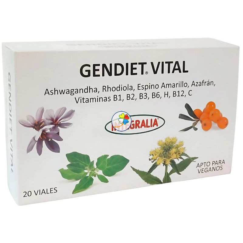 GENDIET VITAL 20 VIALES INTEGRALIA