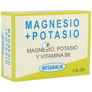 MAGNESIO + POTASIO 120 CÁPSULAS INTEGRALIA