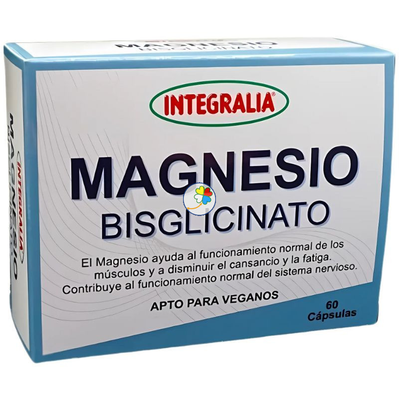 BISGLICINATO DE MAGNESIO 60 CÁPSULAS INTEGRALIA