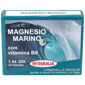 MAGNESIO MARINO CON VITAMINA B6 30 CÁPSULAS INTEGRALIA