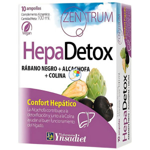 HEPADETOX 10 AMPOLLAS YNSADIET
