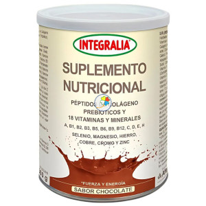 SUPLEMENTO NUTRICIONAL SABOR CHOCOLATE 300G INTEGRALIA