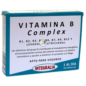 VITAMINA B COMPLEX 30 CÁPSULAS INTEGRALIA