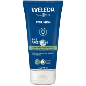 GEL LIMPIADOR 2 EN 1 ROSTRO & BARBA FOR MEN 100ML WELEDA